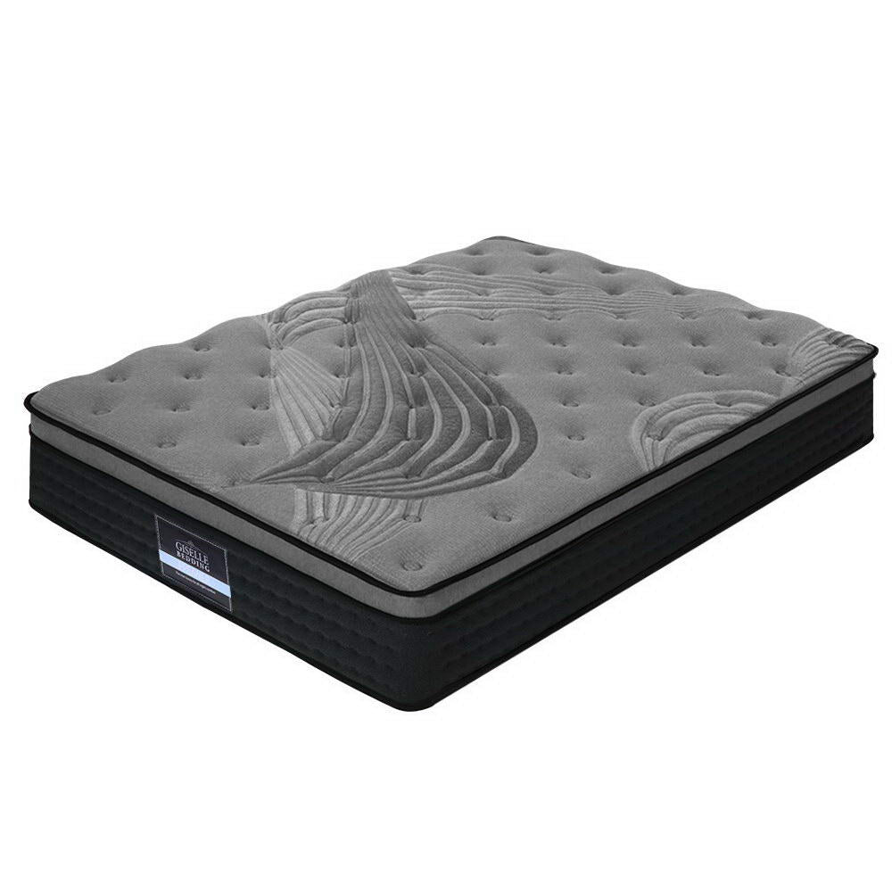 Giselle Bedding 34cm Mattress Bamboo Cover Double-Mattresses-PEROZ Accessories