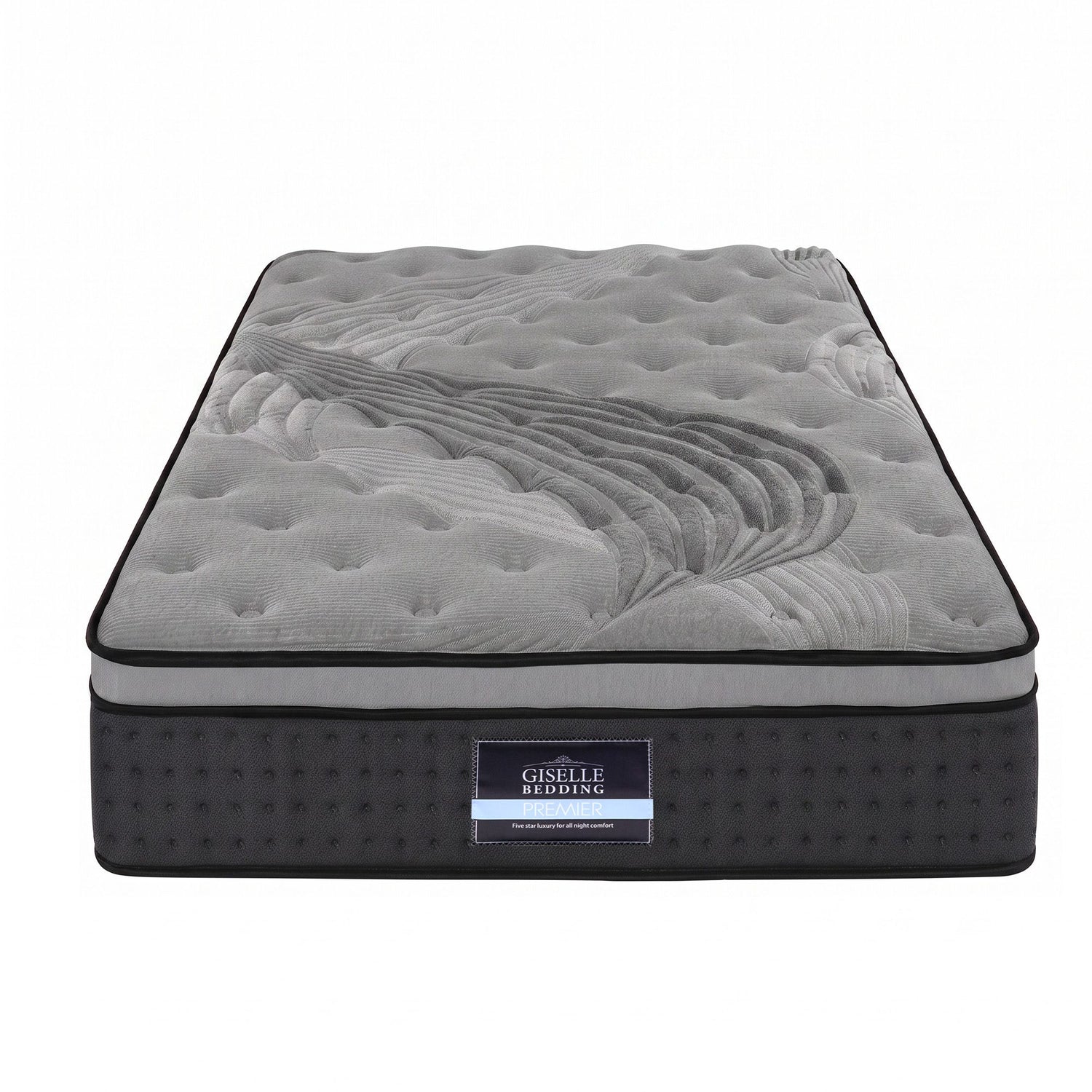 Giselle Bedding 34cm Mattress Bamboo Cover Single-Mattresses-PEROZ Accessories
