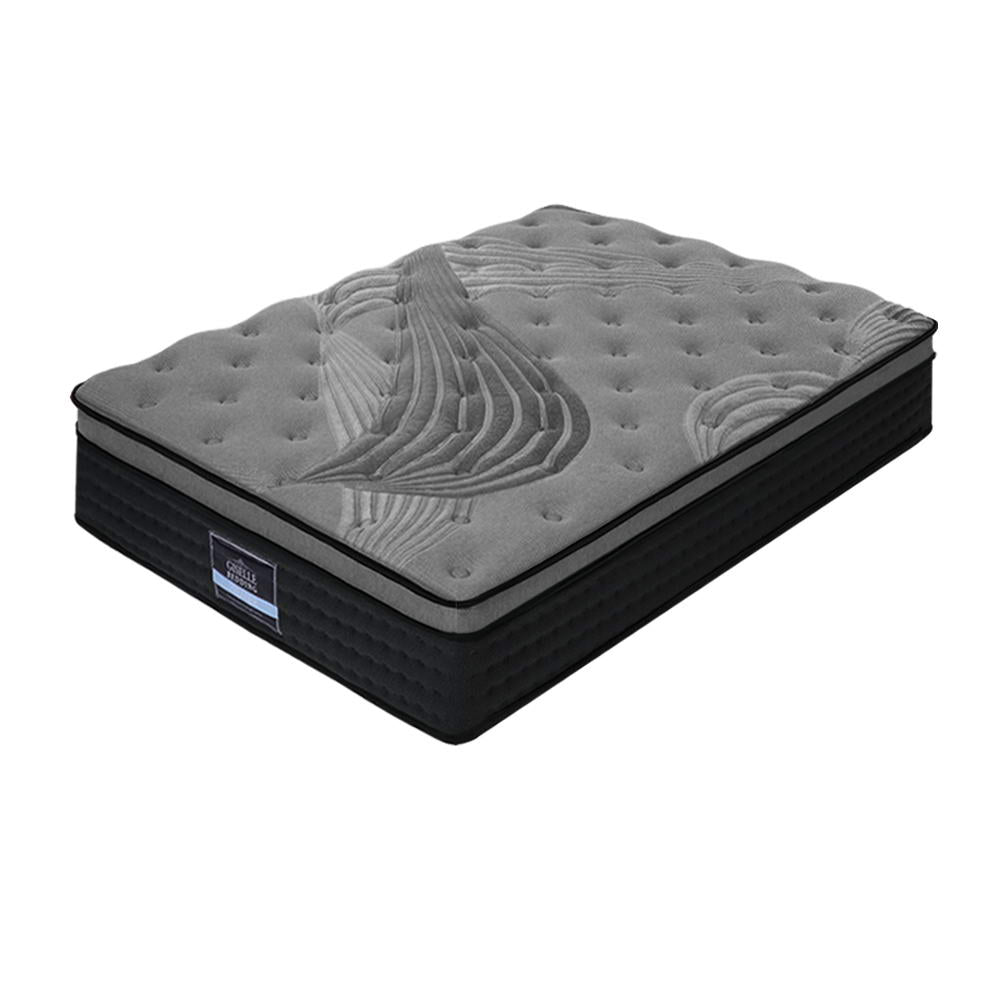 Giselle Bedding 34cm Mattress Bamboo Cover Single-Mattresses-PEROZ Accessories