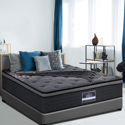 Giselle Bedding 34cm Mattress Bamboo Cover Single-Mattresses-PEROZ Accessories