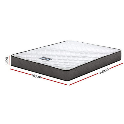 Giselle Bedding 16cm Mattress Tight Top Queen-Mattresses-PEROZ Accessories