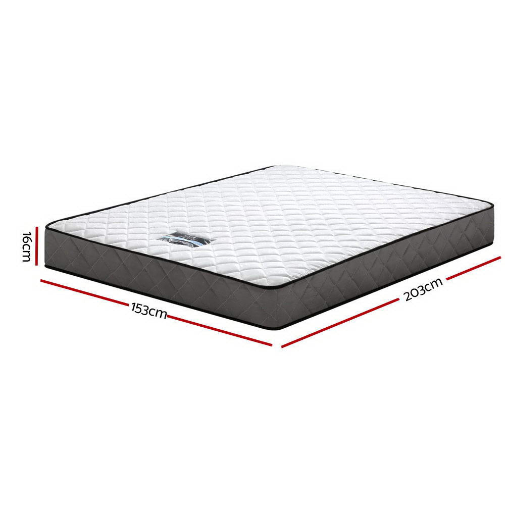 Giselle Bedding 16cm Mattress Tight Top Queen-Mattresses-PEROZ Accessories
