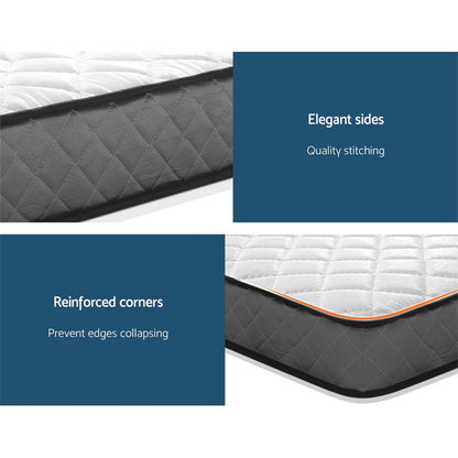 Giselle Bedding 16cm Mattress Tight Top Queen-Mattresses-PEROZ Accessories