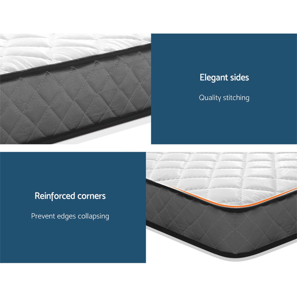 Giselle Bedding 16cm Mattress Tight Top Single-Mattresses-PEROZ Accessories