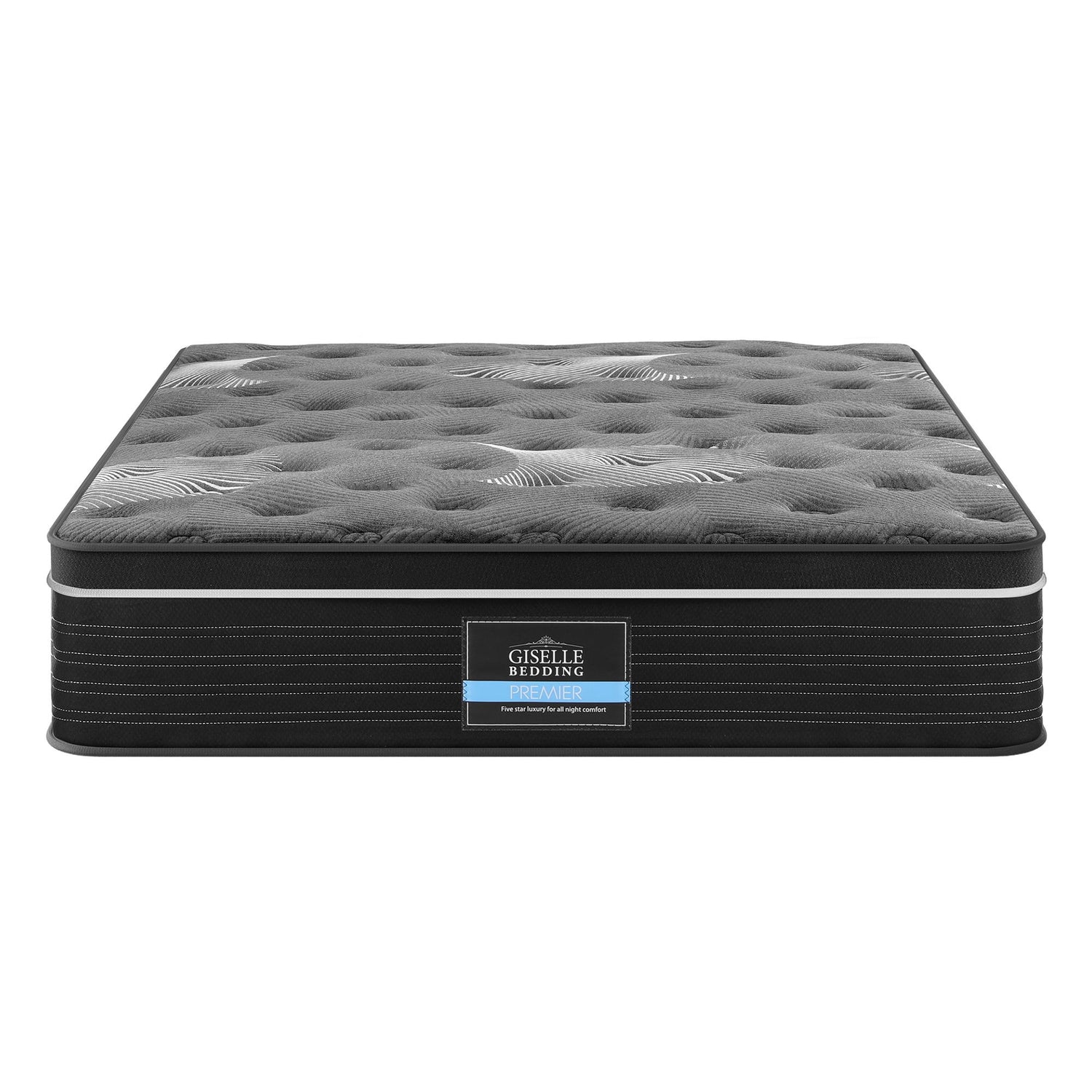 Giselle Bedding 35cm Mattress Graphene Memory Foam Medium Firm Euro Top Mattresses King-Furniture > Mattresses > King Size Mattress-PEROZ Accessories