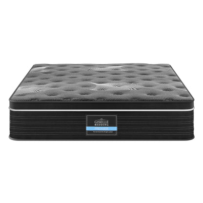 Giselle Bedding 35cm Mattress Graphene Memory Foam Medium Firm Euro Top Mattresses Queen-Furniture > Mattresses > Queen Mattress-PEROZ Accessories