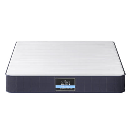 20cm Giselle Mattress Queen Bed Pocket Spring Mattresses-Furniture &gt; Mattresses &gt; Queen Mattress-PEROZ Accessories