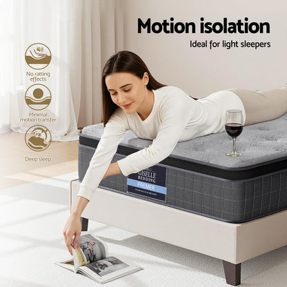 26cm Giselle Mattress Single Latex Foam Mattresses-Furniture &gt; Mattresses &gt; Single Mattress-PEROZ Accessories