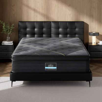 35cm Giselle Mattress King Bed Bamboo Pocket Firm Foam-Furniture > Mattresses > King Size Mattress-PEROZ Accessories