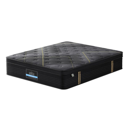 35cm Giselle Mattress Queen Bed Bamboo Pocket Firm Foam-Furniture > Mattresses > Queen Mattress-PEROZ Accessories