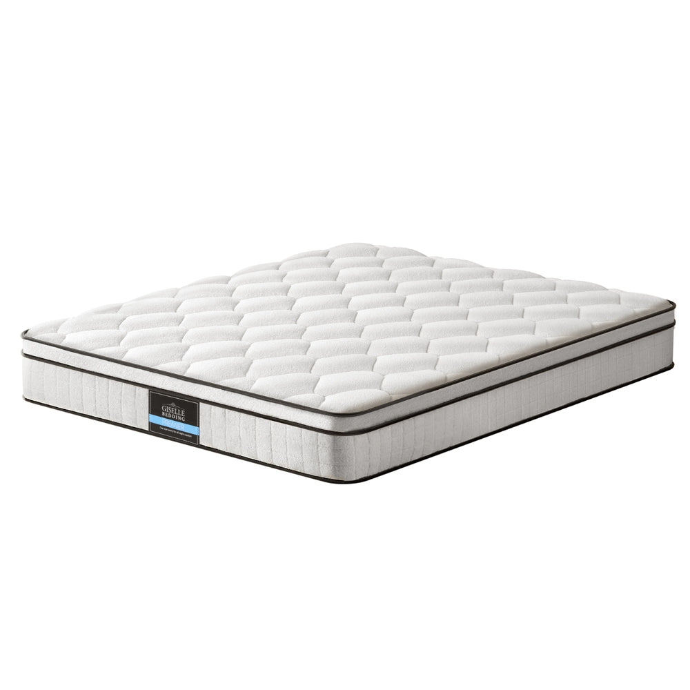 22cm Giselle Mattress King Size-Furniture &gt; Mattresses &gt; King Size Mattress-PEROZ Accessories