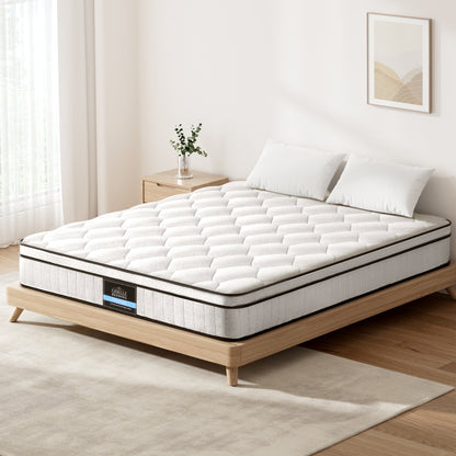 22cm Giselle Mattress King Size-Furniture &gt; Mattresses &gt; King Size Mattress-PEROZ Accessories