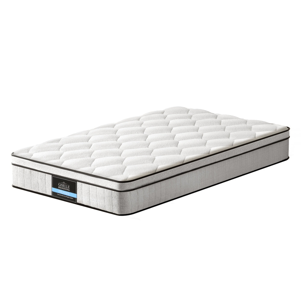 22cm Giselle Mattress KS Size-Furniture &gt; Mattresses &gt; King Single Mattress-PEROZ Accessories