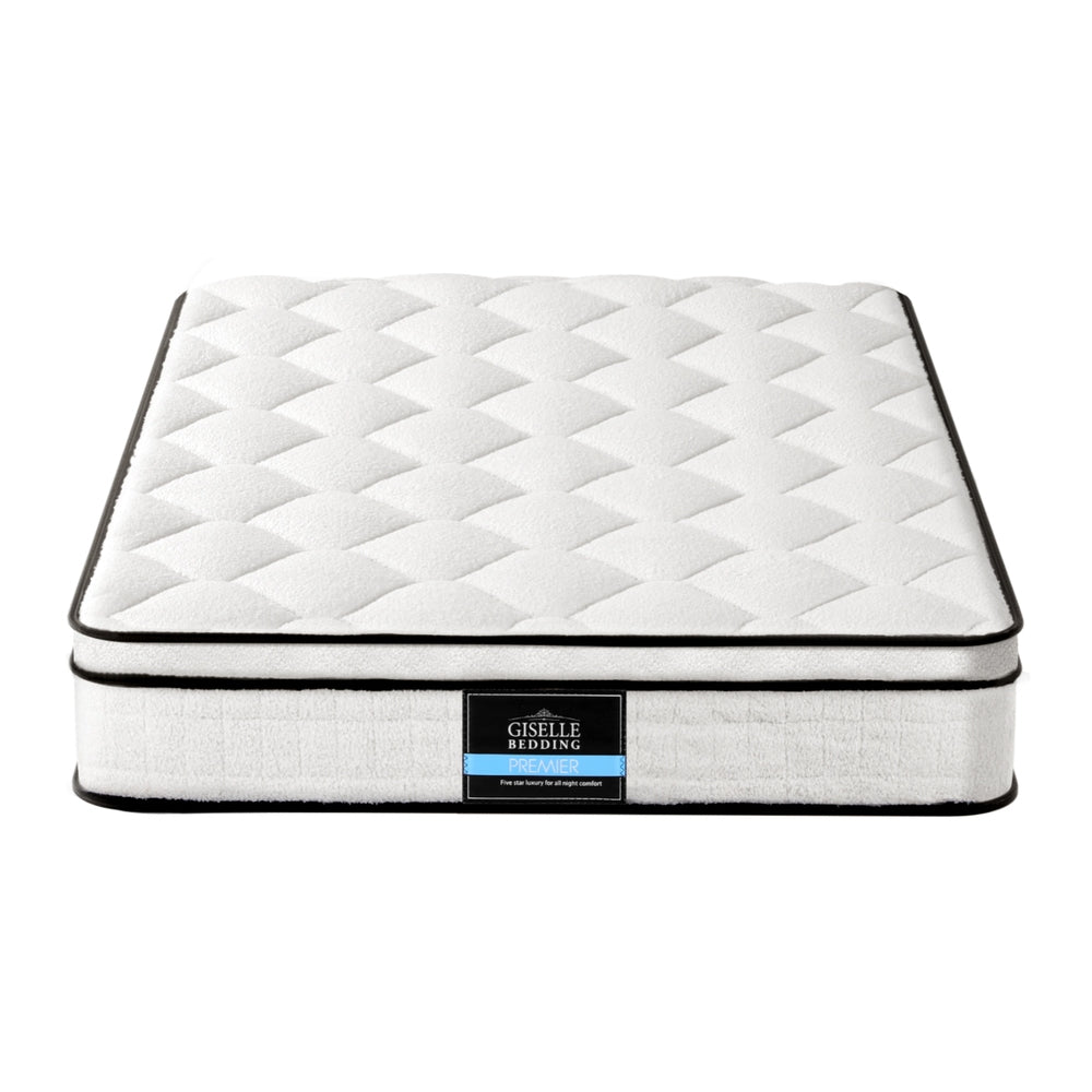 22cm Giselle Mattress Single Size-Furniture &gt; Mattresses &gt; Single Mattress-PEROZ Accessories