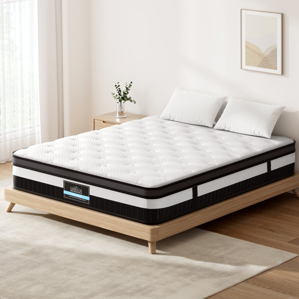 30cm Giselle Mattress Queen Size-Furniture &gt; Mattresses &gt; Queen Mattress-PEROZ Accessories