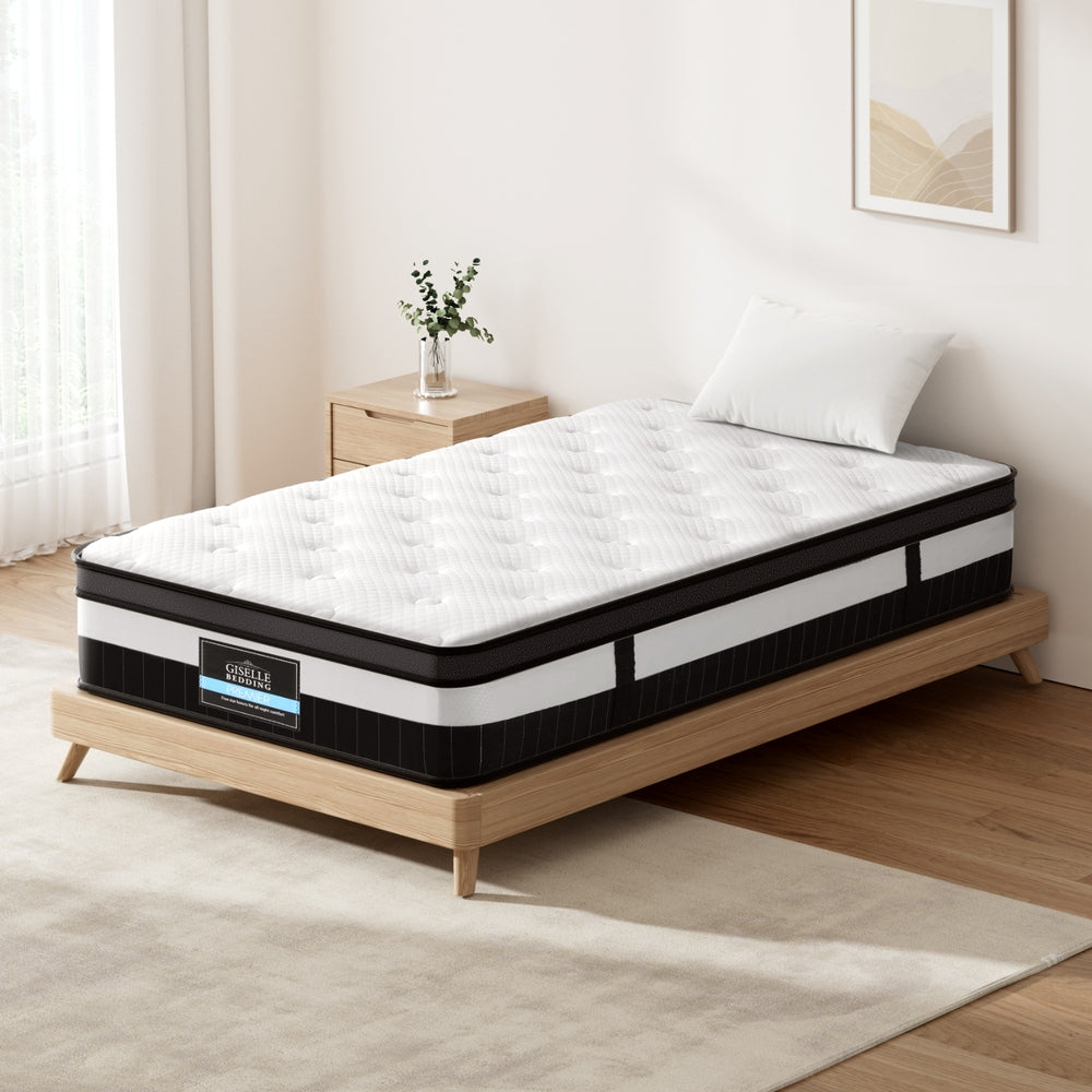 30cm Giselle Mattress Single Size-Furniture &gt; Mattresses &gt; Single Mattress-PEROZ Accessories