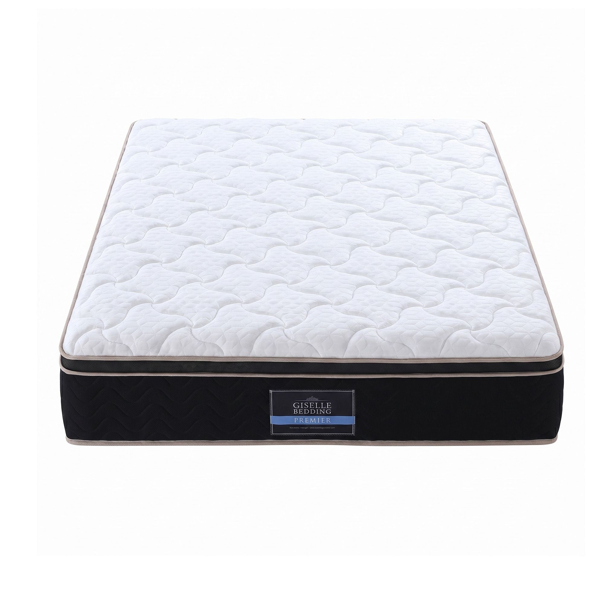 Giselle 35cm Queen Mattress Firm with Copper Memory Foam and Edge Support