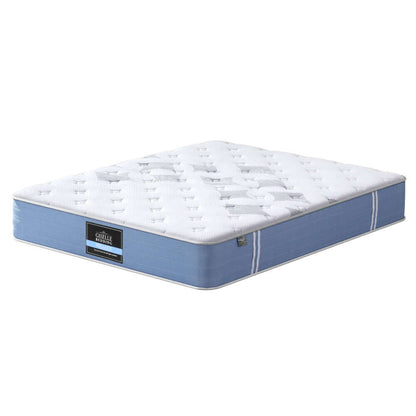 25cm Giselle Mattress Double Bed Pocket Spring Mattresses-Furniture &gt; Mattresses &gt; Double Mattress-PEROZ Accessories