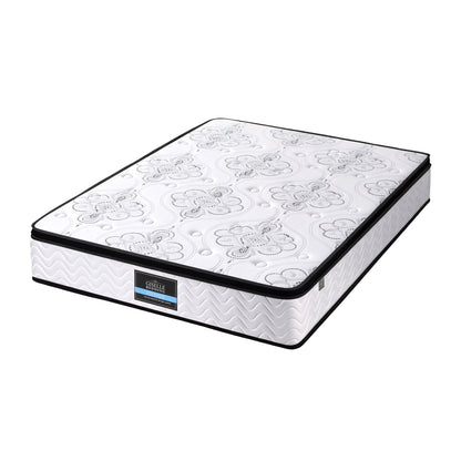 Giselle Bedding 30cm Mattress Pocket Spring Medium Firm Foam Euro Top King-Furniture > Mattresses > King Size Mattress-PEROZ Accessories