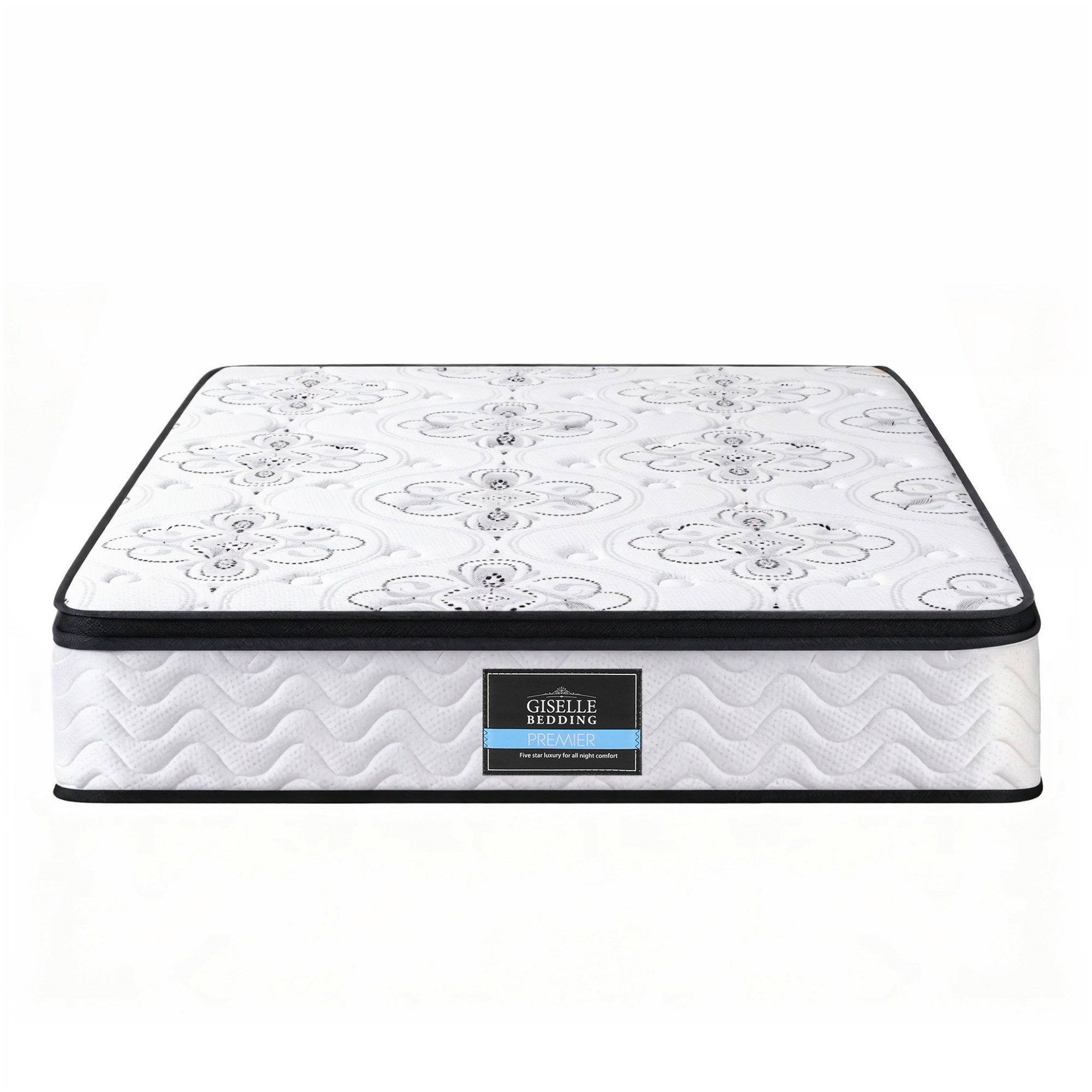 Giselle Bedding 30cm Mattress Pocket Spring Medium Firm Foam Euro Top King-Furniture > Mattresses > King Size Mattress-PEROZ Accessories