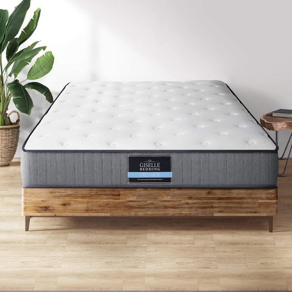 Giselle Bedding 23cm Mattress Extra Firm Double-Mattresses-PEROZ Accessories