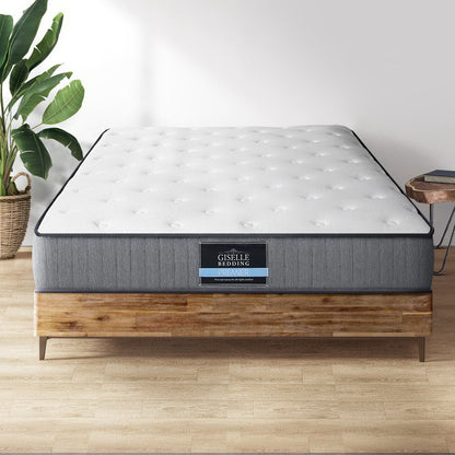 Giselle Bedding 23cm Mattress Extra Firm Double-Mattresses-PEROZ Accessories
