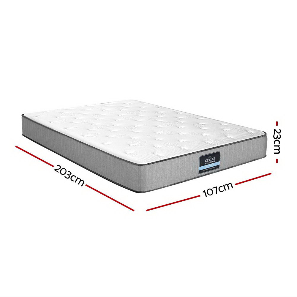 Giselle Bedding 23cm Mattress Extra Firm King Single-Mattresses-PEROZ Accessories