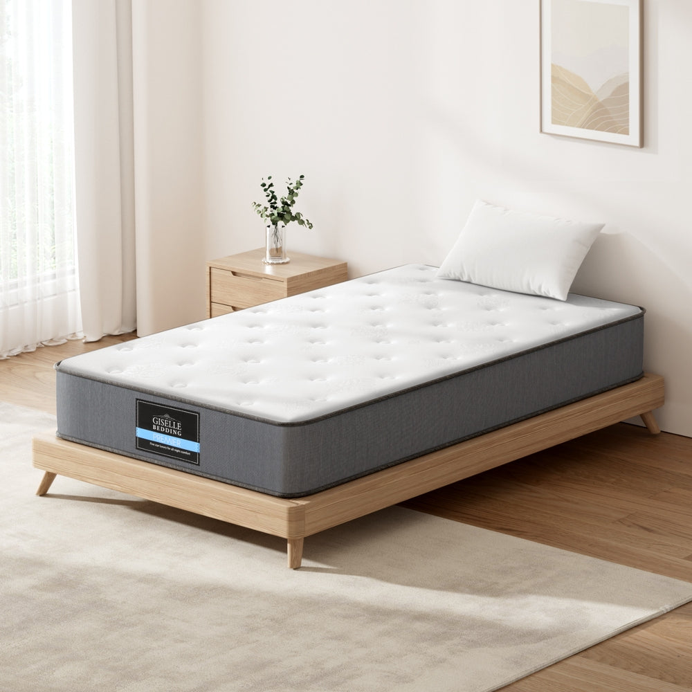 Giselle Bedding 23cm Mattress Extra Firm King Single-Mattresses-PEROZ Accessories