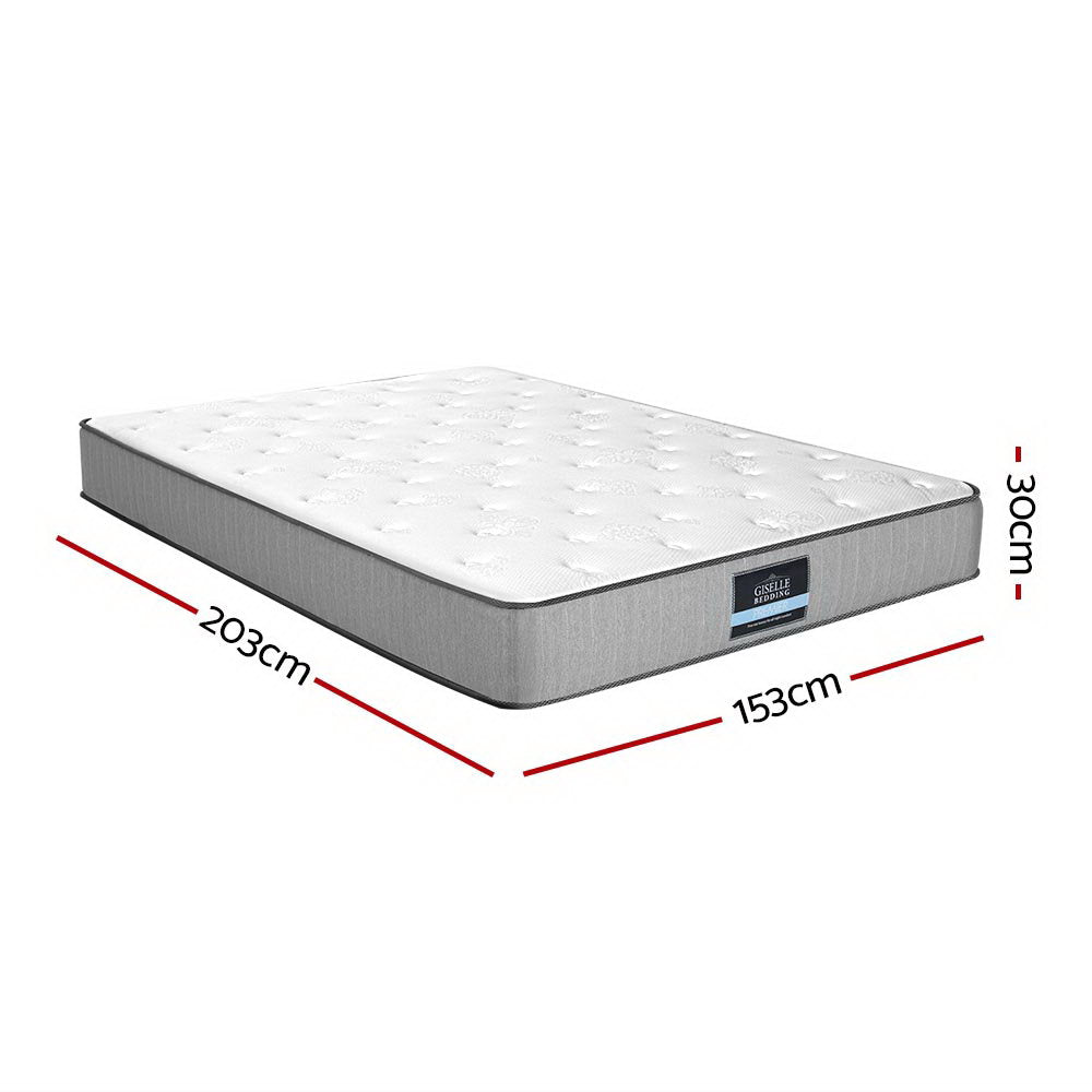 Giselle Bedding 23cm Mattress Extra Firm Queen-Mattresses-PEROZ Accessories