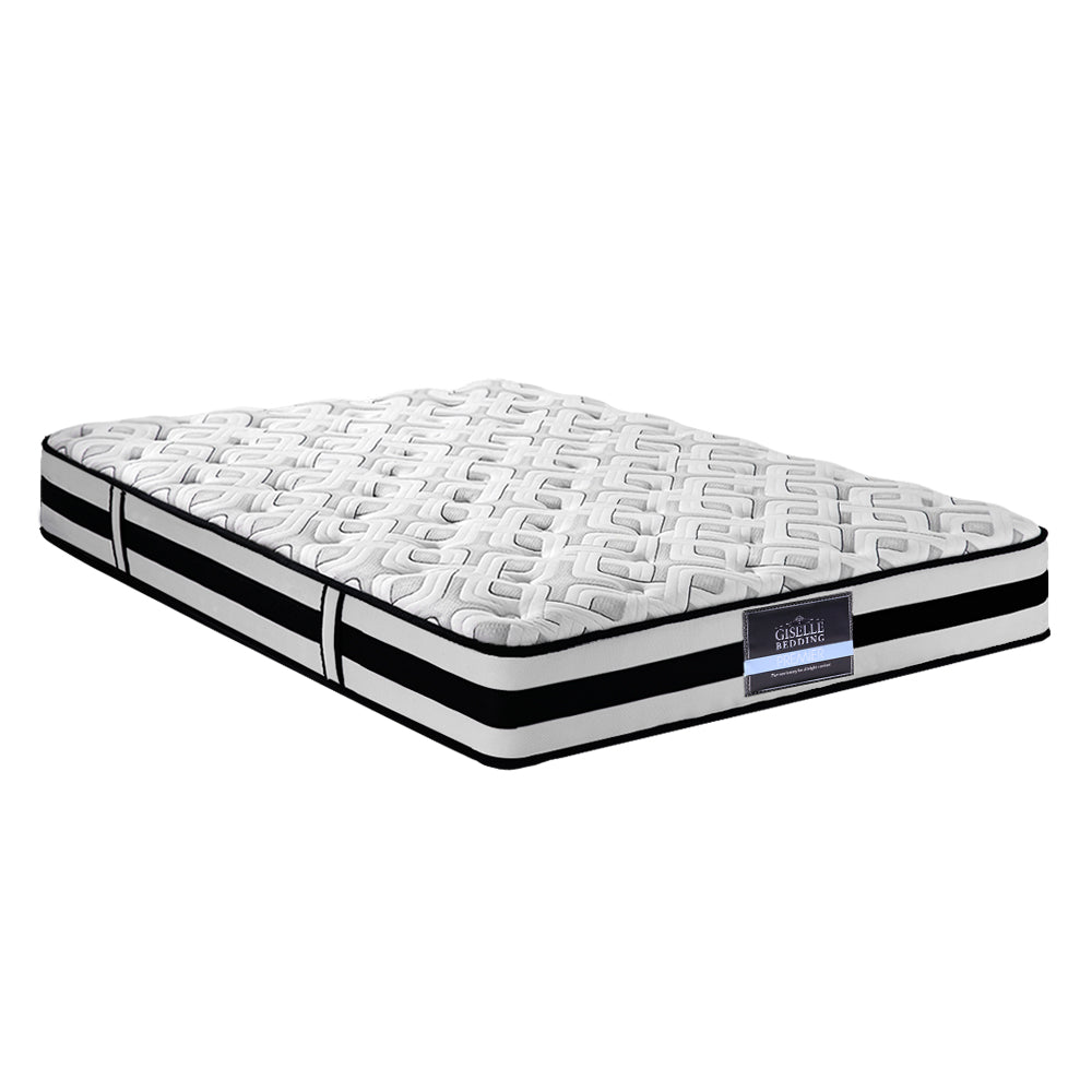 Giselle Bedding 24cm Mattress Super Firm Double-Mattresses-PEROZ Accessories