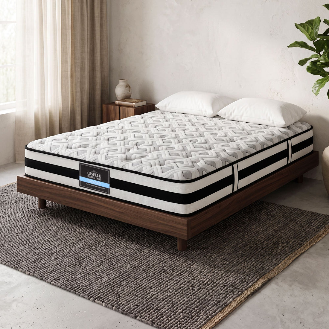 Giselle Bedding 24cm Mattress Super Firm King-Mattresses-PEROZ Accessories