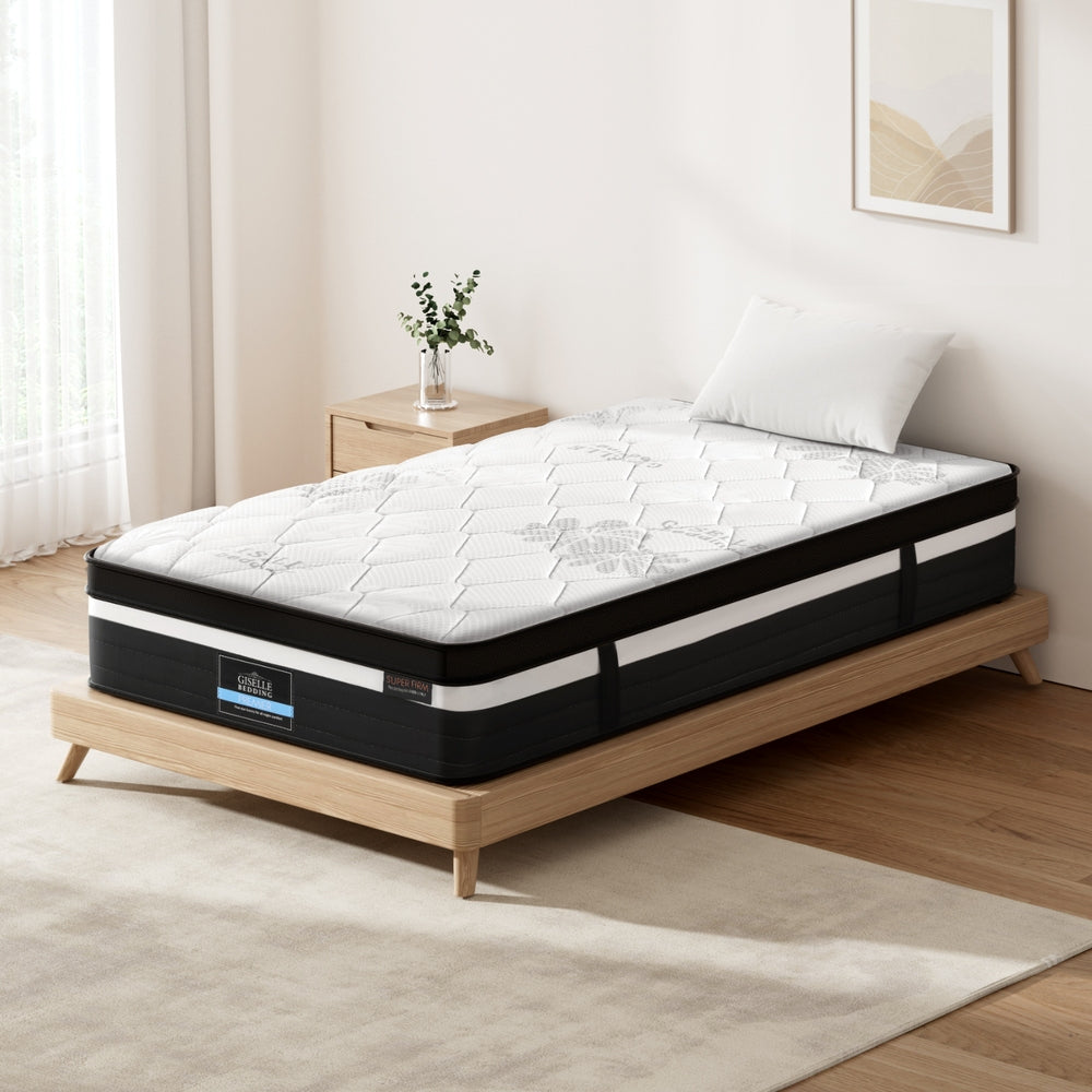 Giselle Bedding 28cm Mattress Super Firm King Single-Mattresses-PEROZ Accessories
