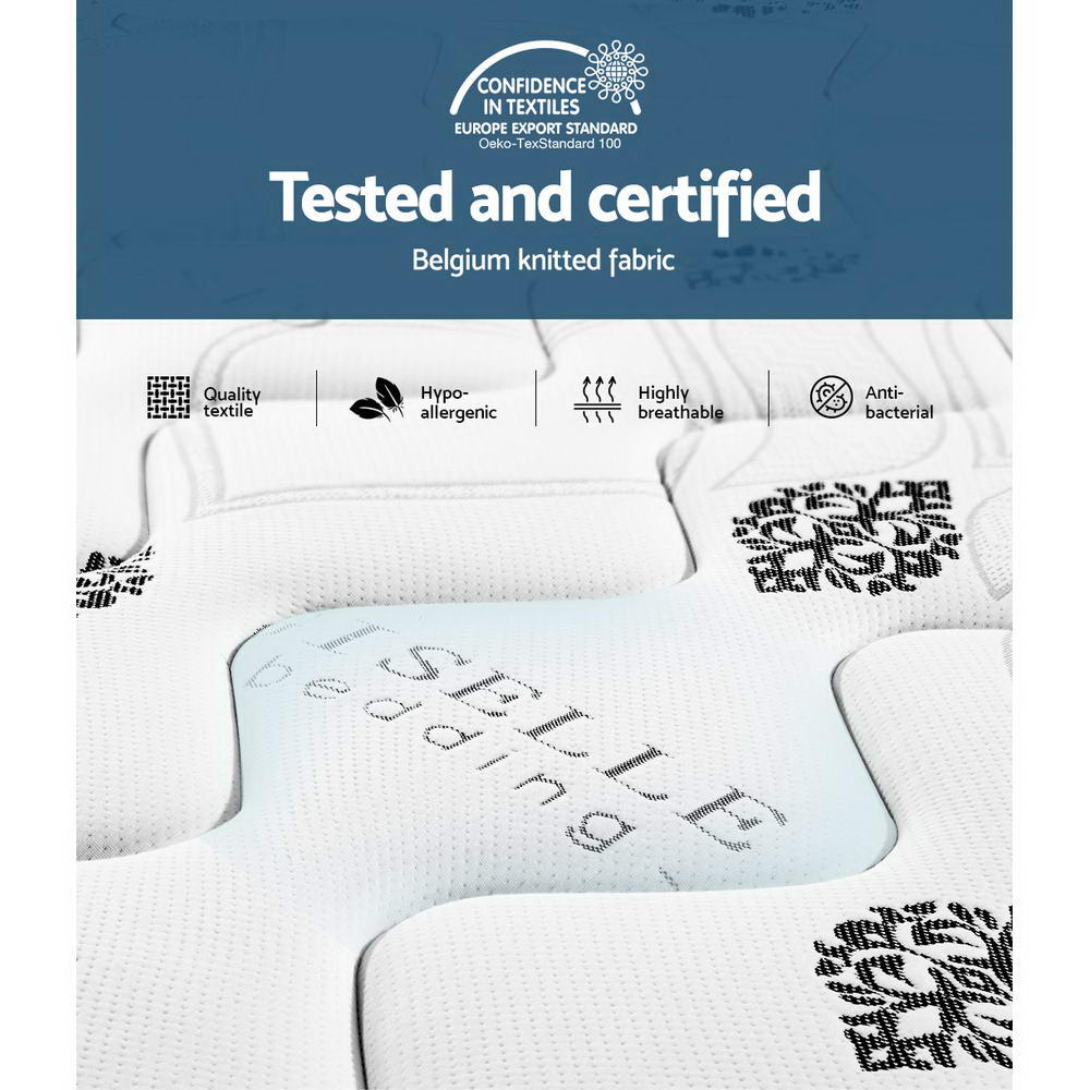 Giselle Bedding 35cm Mattress Cool Gel Memory Foam Queen-Mattresses-PEROZ Accessories