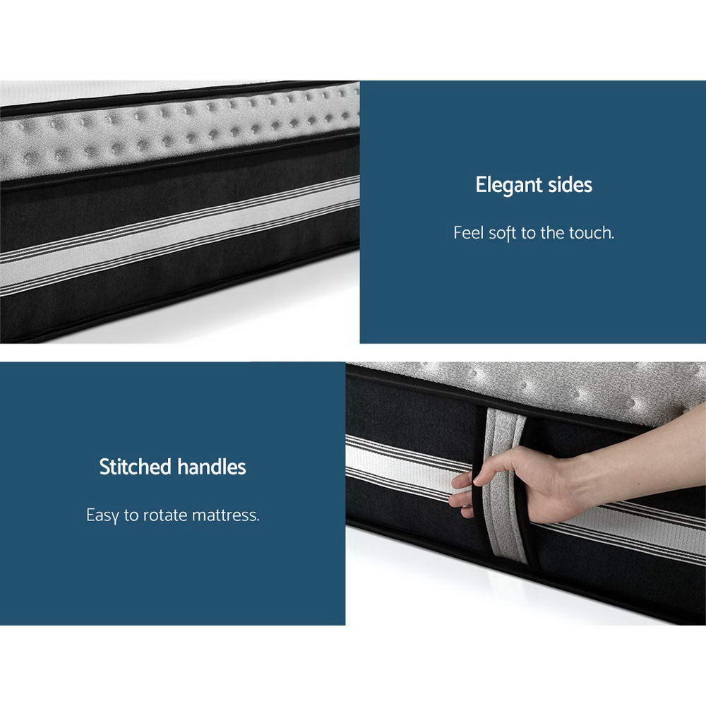 Giselle Bedding 35cm Mattress Cool Gel Memory Foam Queen-Mattresses-PEROZ Accessories