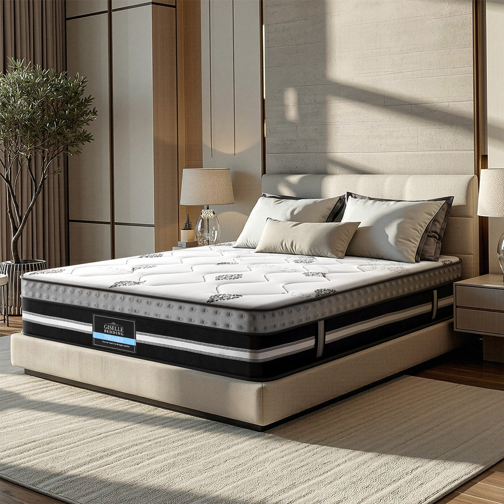 Giselle Bedding 35cm Mattress Cool Gel Memory Foam Queen-Mattresses-PEROZ Accessories