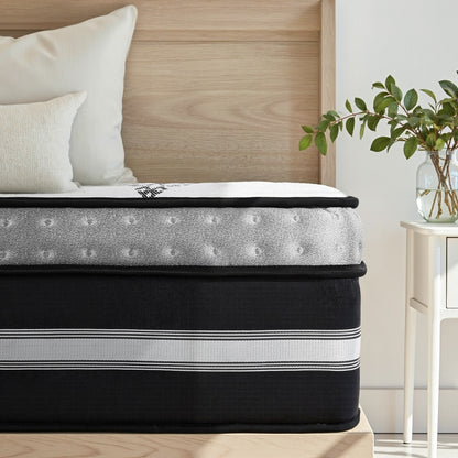 Giselle Bedding 35cm Mattress Cool Gel Memory Foam Queen-Mattresses-PEROZ Accessories