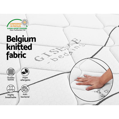 Giselle Bedding 16cm Mattress Medium Firm Double-Mattresses-PEROZ Accessories