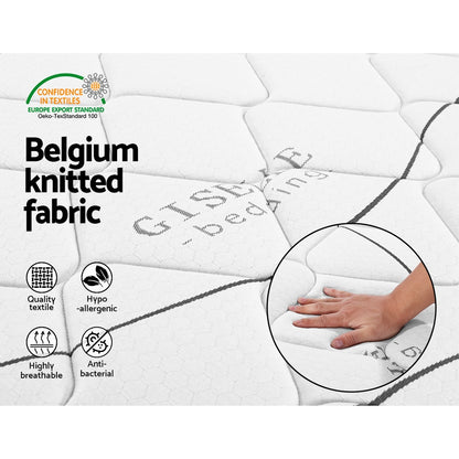 Giselle Bedding 16cm Mattress Medium Firm Queen-Mattresses-PEROZ Accessories