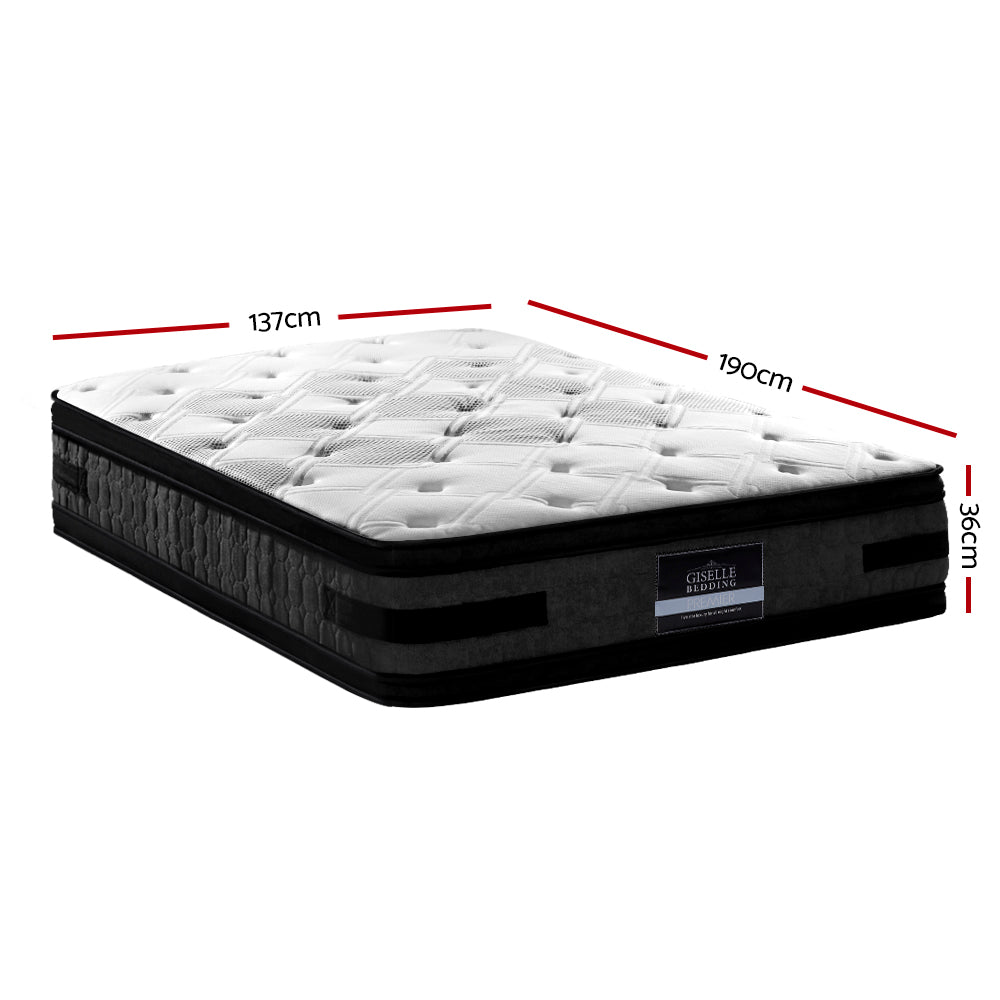 Giselle Bedding 36cm Mattress Cool Gel Memory Foam Double-Mattresses-PEROZ Accessories