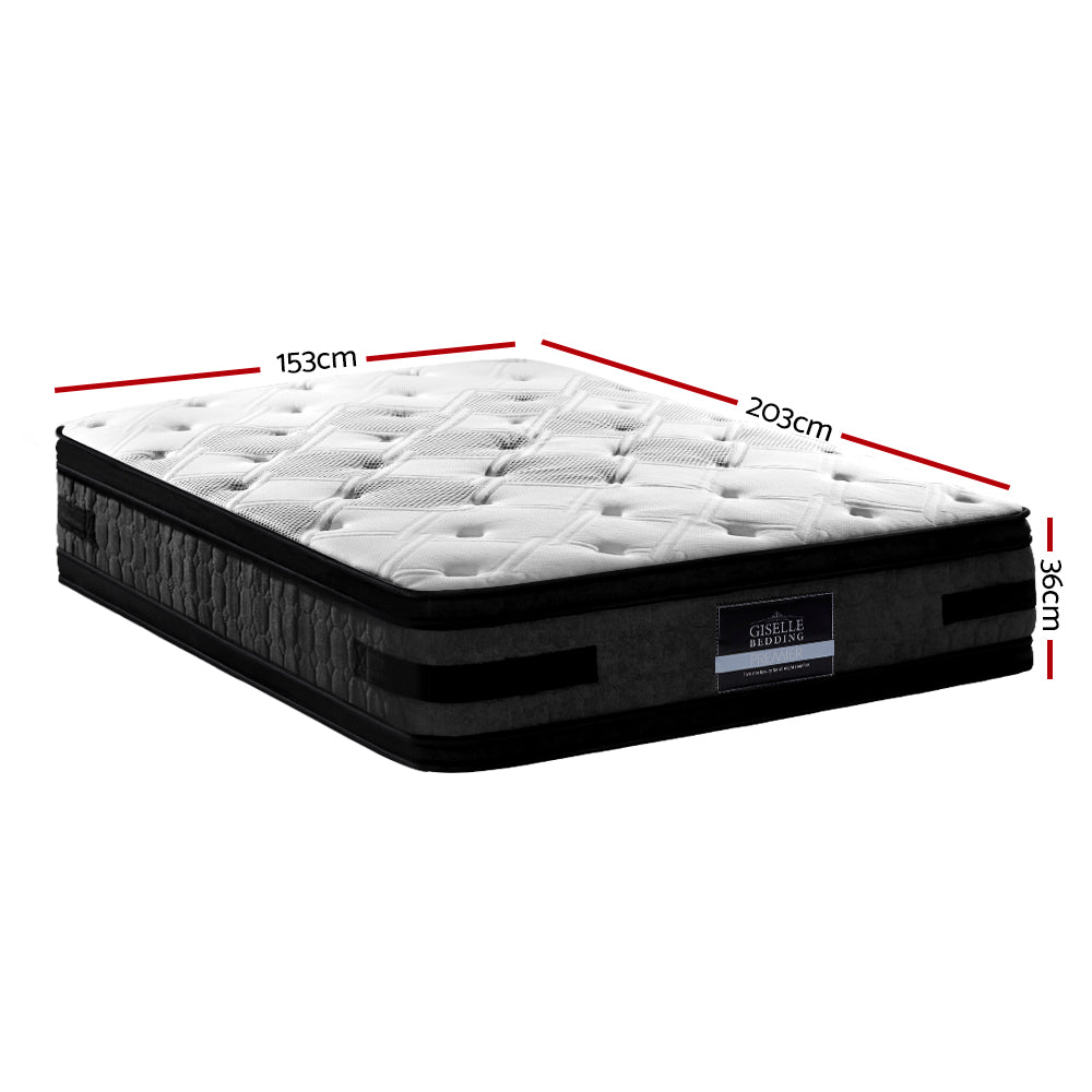 Giselle Bedding 36cm Mattress Cool Gel Memory Foam Queen-Mattresses-PEROZ Accessories