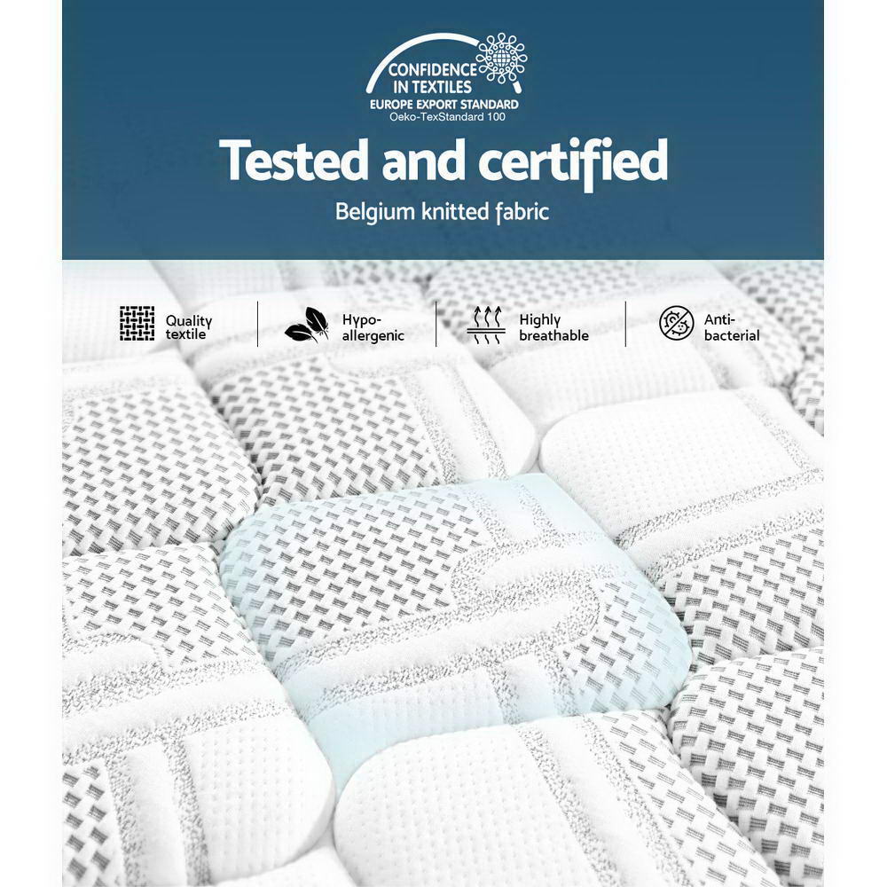 Giselle Bedding 36cm Mattress Cool Gel Memory Foam Queen-Mattresses-PEROZ Accessories