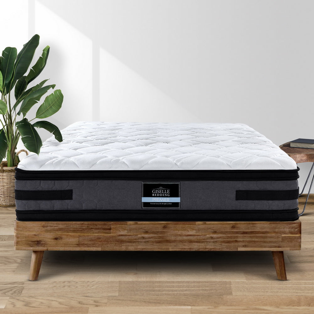 Giselle Bedding 36cm Mattress Cool Gel Memory Foam Queen-Mattresses-PEROZ Accessories