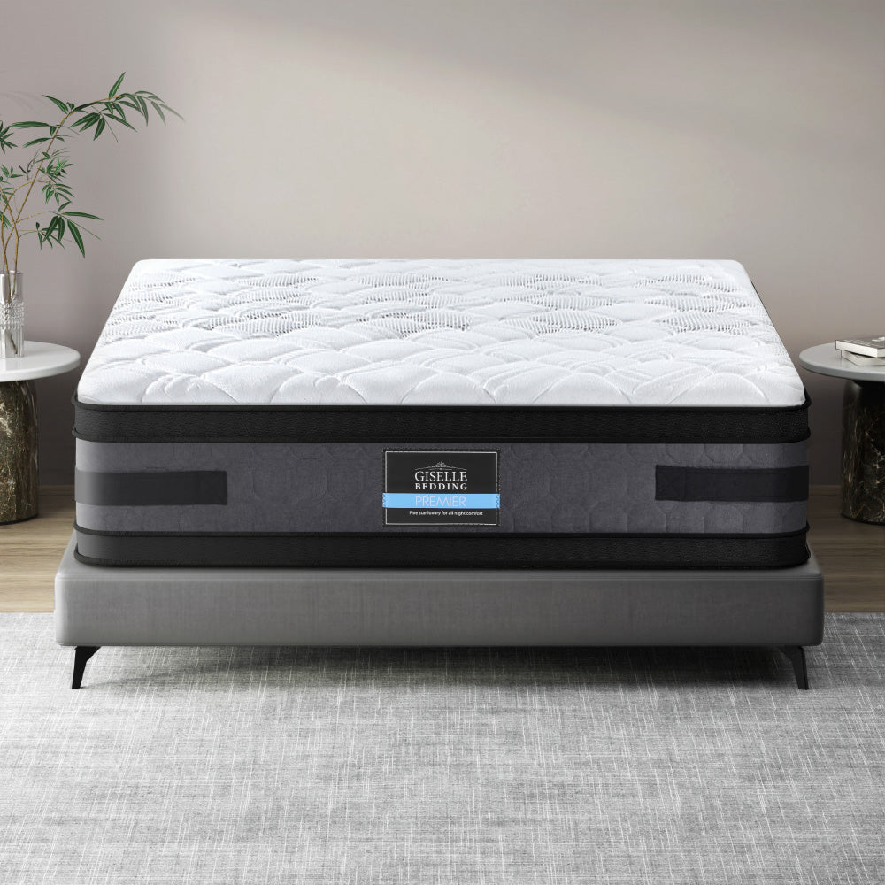 Giselle Bedding 36cm Mattress Cool Gel Memory Foam Queen-Mattresses-PEROZ Accessories