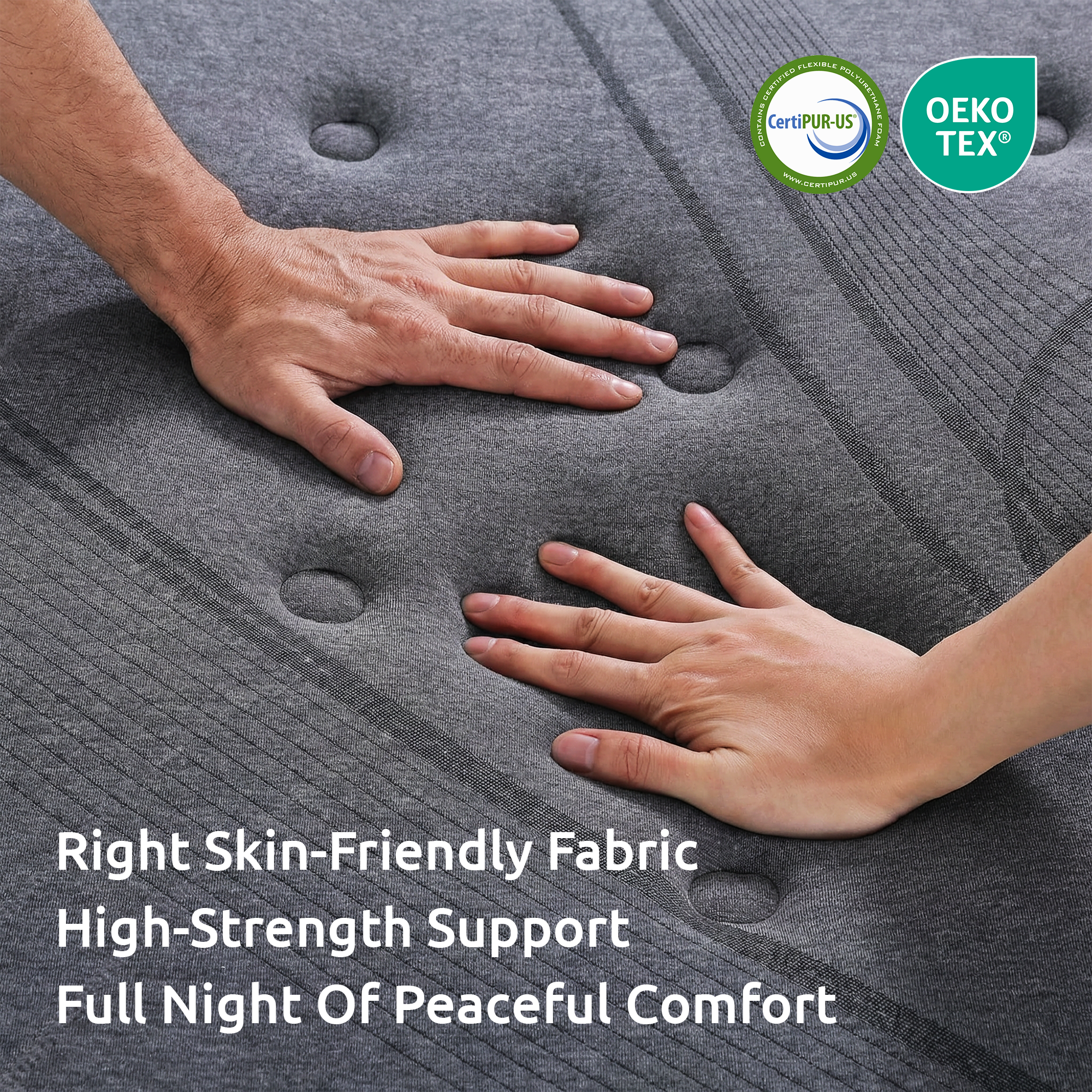 Levitex 33 cm Mattress 8.0 Extra Firm 7-Zone Pocket Spring Mattress with Dual-Row Edge Support &amp; Breathable Knit Cover Queen-Furniture > Mattresses > Queen Mattress-PEROZ Accessories