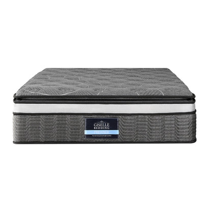 Giselle Bedding 34cm Mattress Double Layer Pocket Spring King-Mattresses-PEROZ Accessories