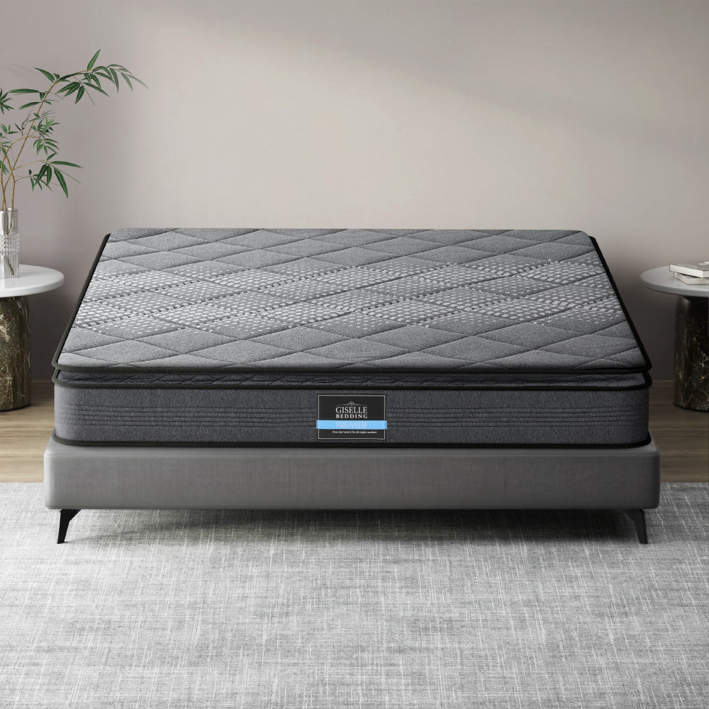 Giselle Bedding 18cm Mattress Pillow Top Double-Mattresses-PEROZ Accessories