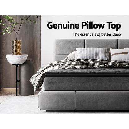 Giselle Bedding 18cm Mattress Pillow Top King Single-Mattresses-PEROZ Accessories