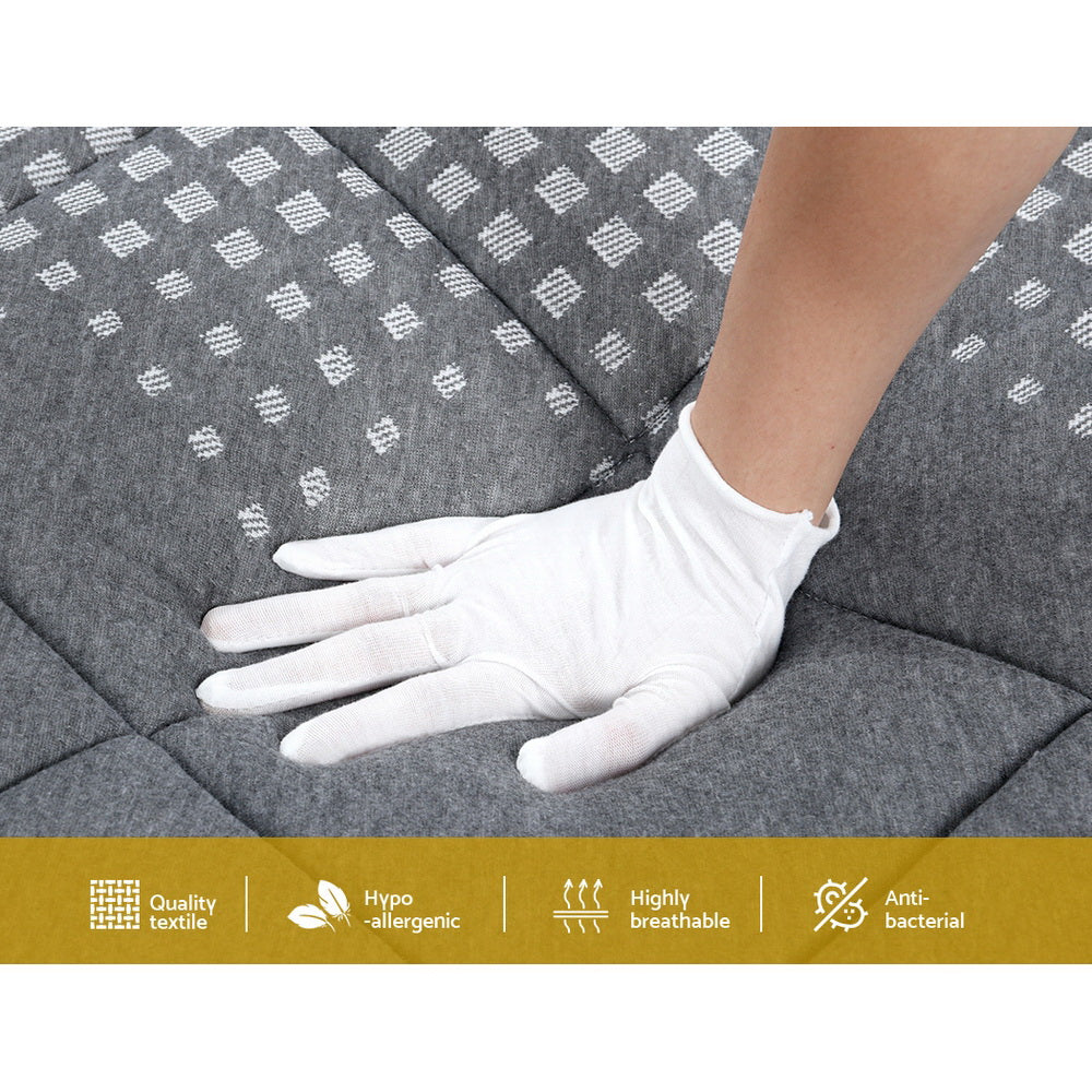 Giselle Bedding 18cm Mattress Pillow Top King Single-Mattresses-PEROZ Accessories