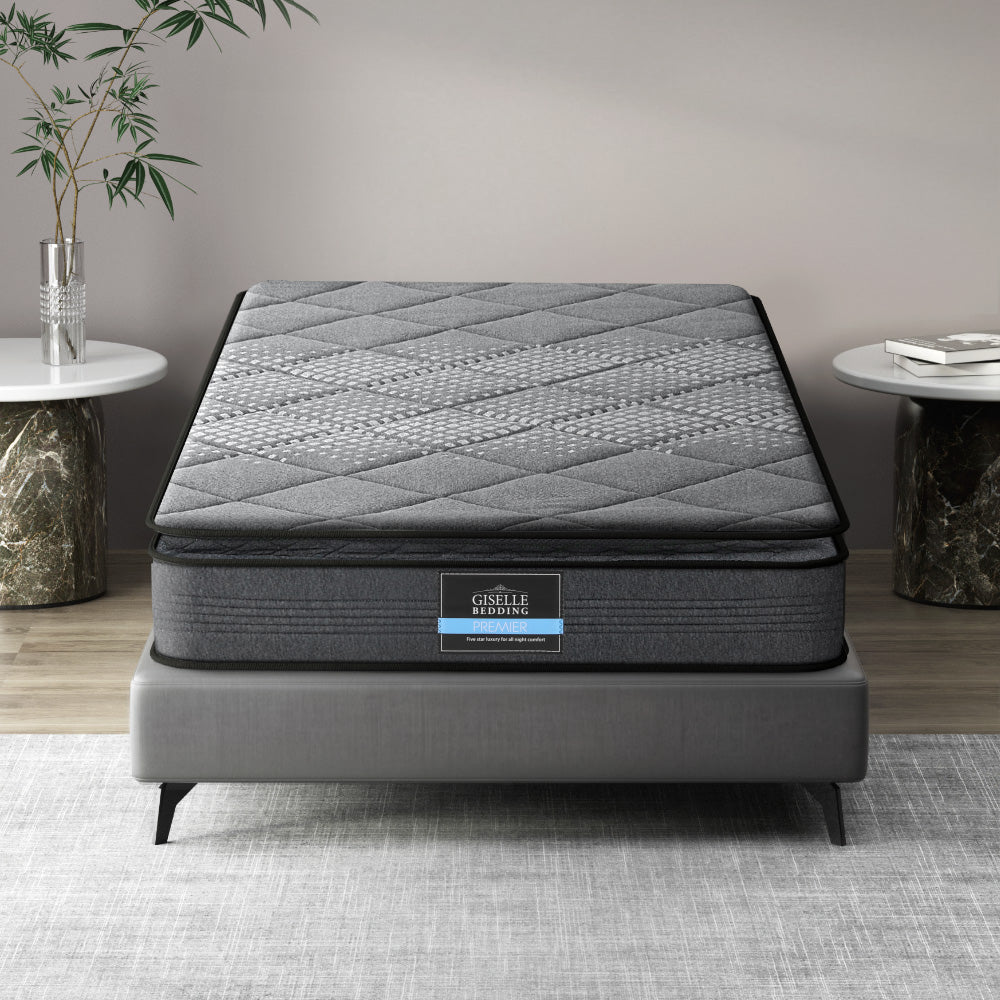 Giselle Bedding 18cm Mattress Pillow Top Single-Mattresses-PEROZ Accessories