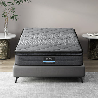 Giselle Bedding 18cm Mattress Pillow Top Single-Mattresses-PEROZ Accessories